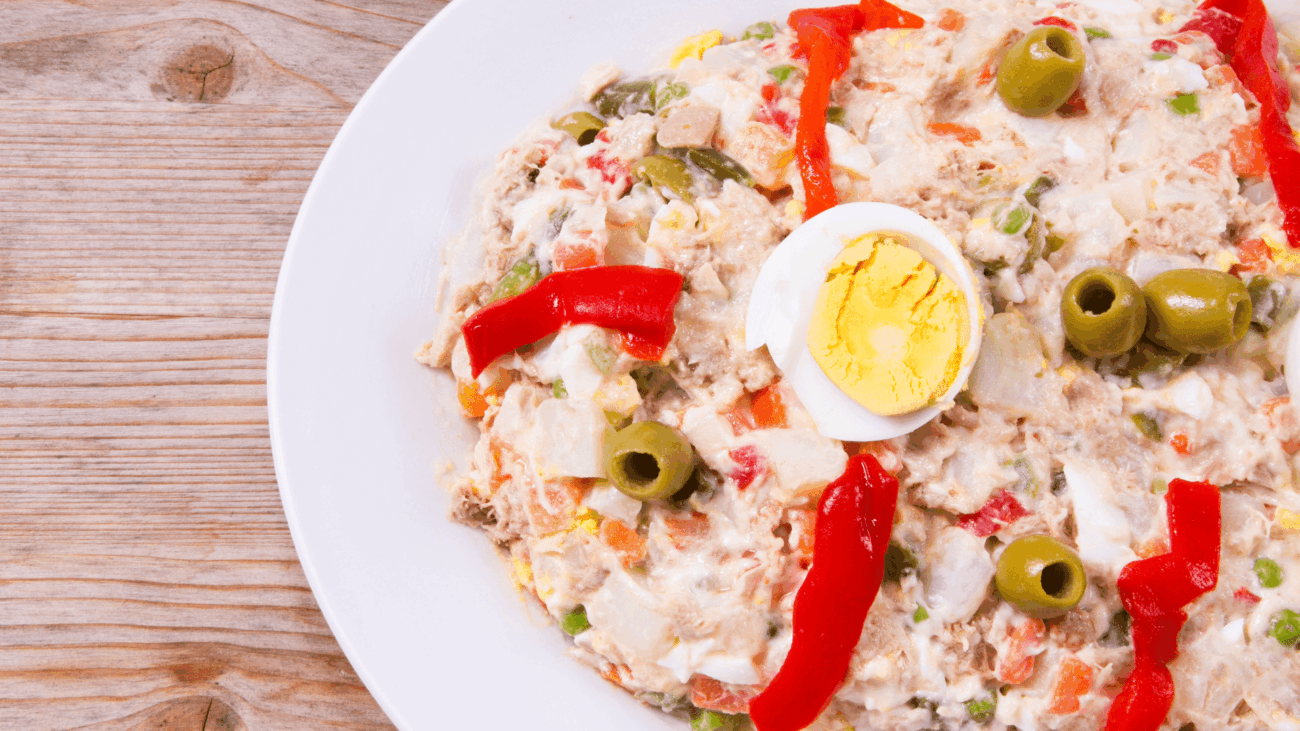 Ensaladilla rusa - spanischer Kartoffelsalat