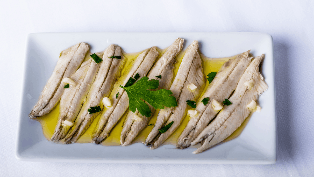 Boquerones in Essig