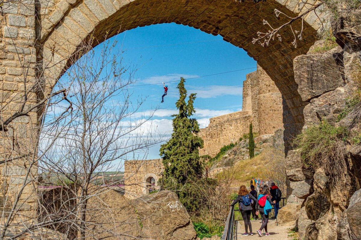 Der Wanderweg am Tajo in Toledo