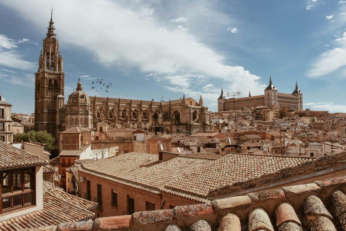 Blick auf die Kathedrale von Toledo