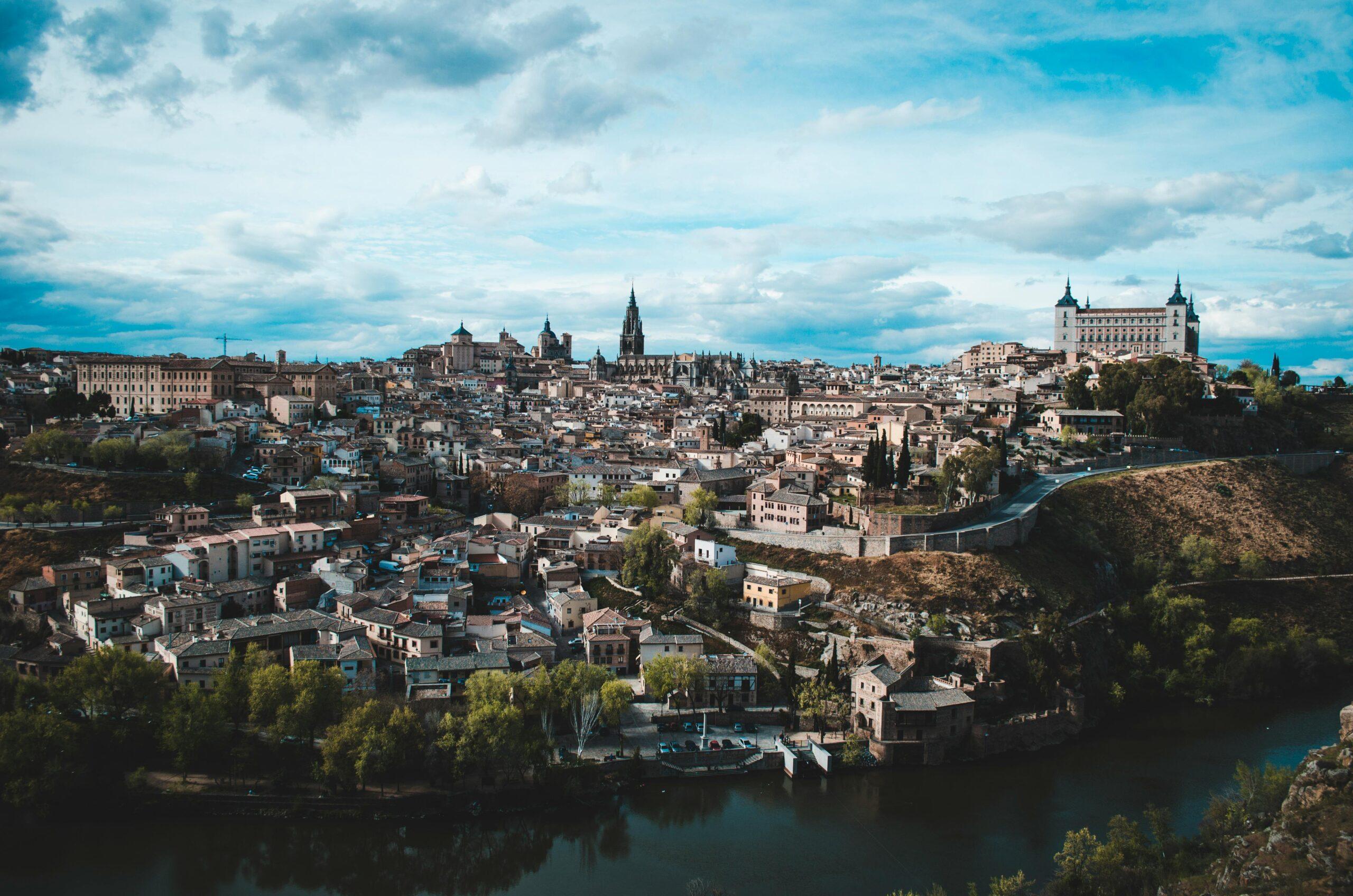 Aussicht über Toledo in Spanien